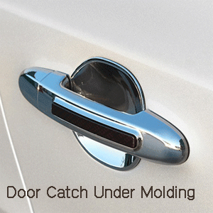 [ Elantra 2010~ ï¼ˆAvante MD) auto parts ] Door Catch Chrome Under Molding (bowl) Made in Korea